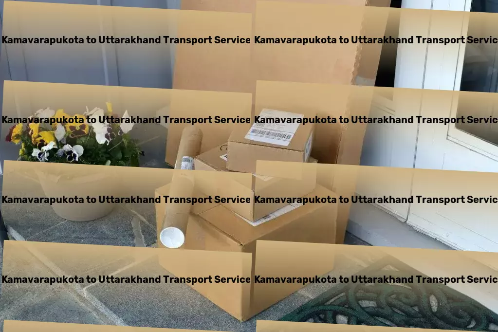 Kamavarapukota to Uttarakhand Cargo Expedited delivery services